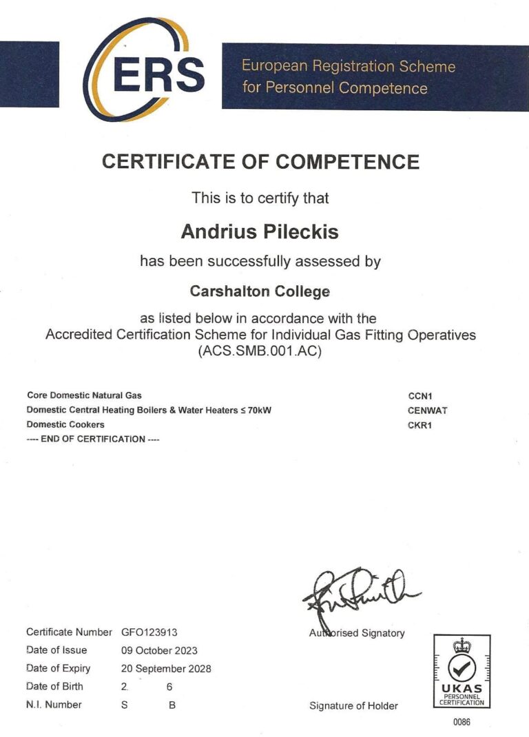 CCN1 certificate